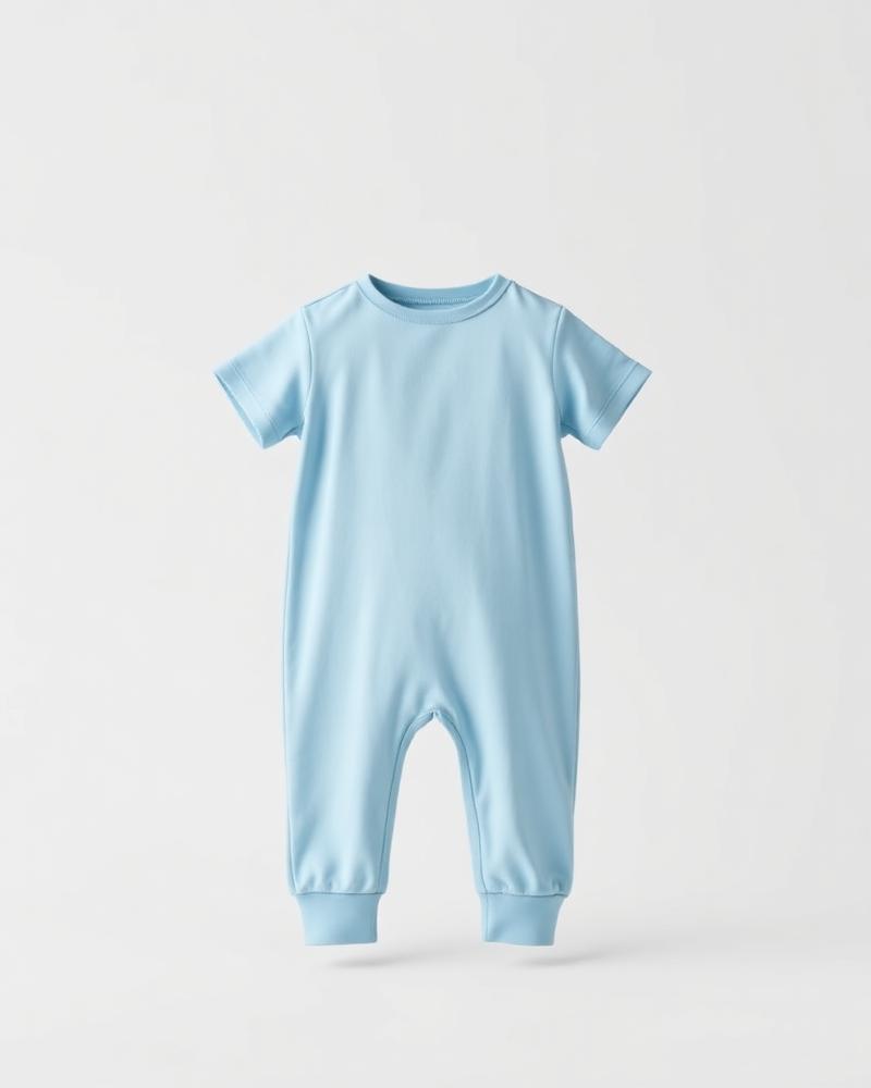 Baby Blue Romper