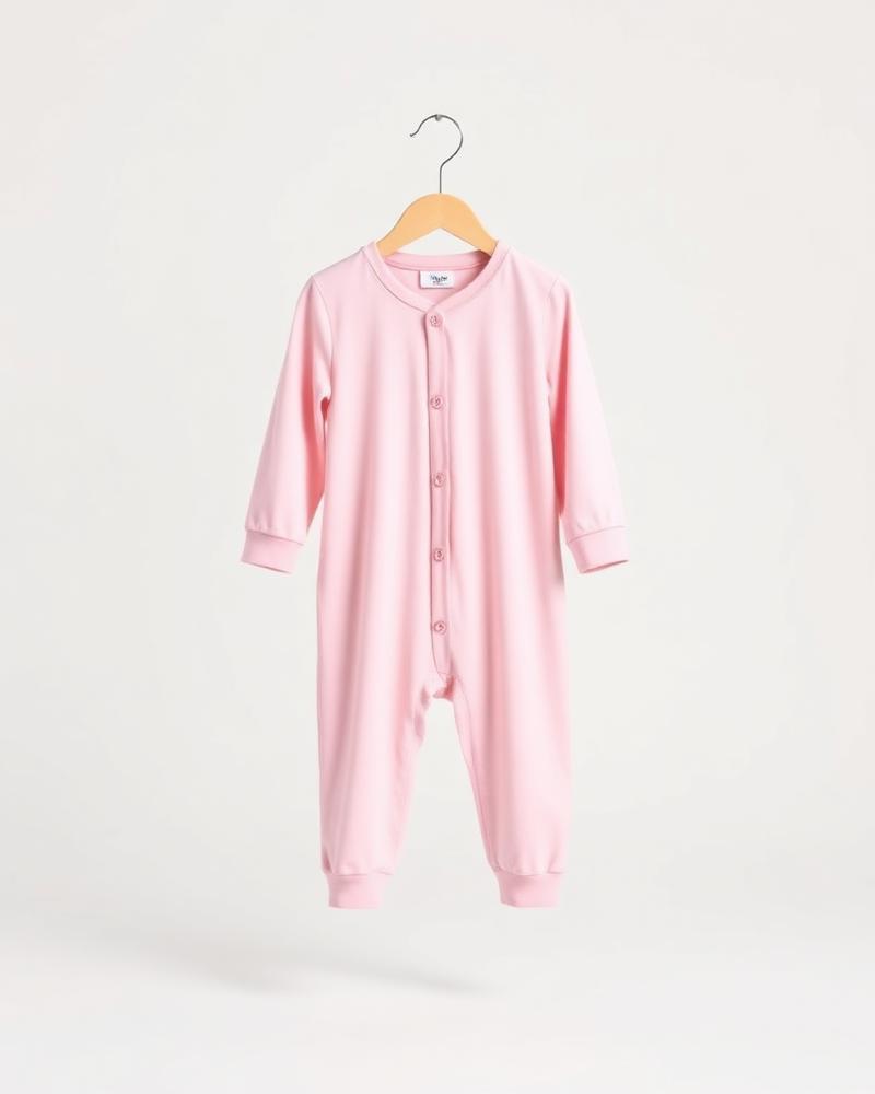 Baby Pink Night Suit
